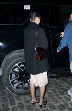 ZOE KRAVITZ and Jerrod Carmichael Leaves Chaz Margaux After Hanging Out with Taylor Swift 11/09/2024