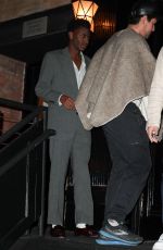 ZOE KRAVITZ and Jerrod Carmichael Leaves Chaz Margaux After Hanging Out with Taylor Swift 11/09/2024