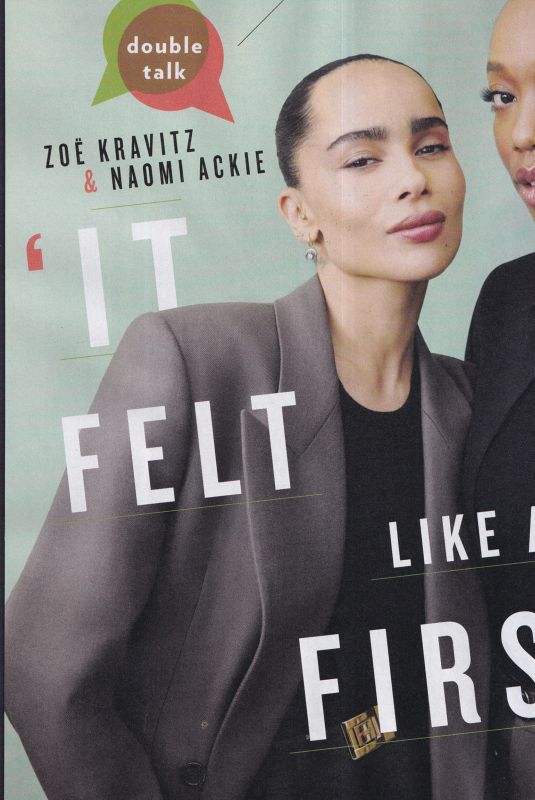 ZOE KRAVITZ in People Magazine, September 2024