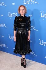 ZOE LISTER-JONES at Queer Premiere at DGA Theater Complex in Los Angeles 11/13/2024