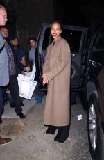 ZOE SALDANA Arrives at Emilia Perez Screening at Vista Theater in Los Angeles 11/12/2024