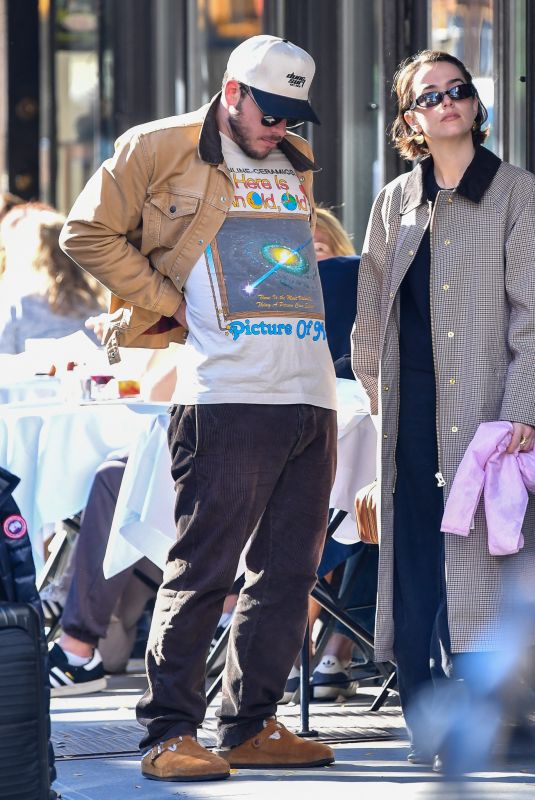 ZOEY DEUTCH and Jimmy Tatro Out After Celebrating Her Birthday in New York City 11/11/2024