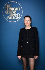 ZOEY DEUTCH at Tonight Show Starring Jimmy Fallon in New York 11/18/2024
