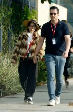 ZOOEY DESCHANEL and Johnathan Scott Out in Los Angeles 11/19/2024