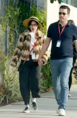 ZOOEY DESCHANEL and Johnathan Scott Out in Los Angeles 11/19/2024
