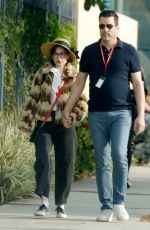 ZOOEY DESCHANEL and Johnathan Scott Out in Los Angeles 11/19/2024