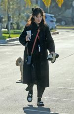 ZOOEY DESCHANEL and Jonathan Scott Out in Los Angeles 10/24/2024