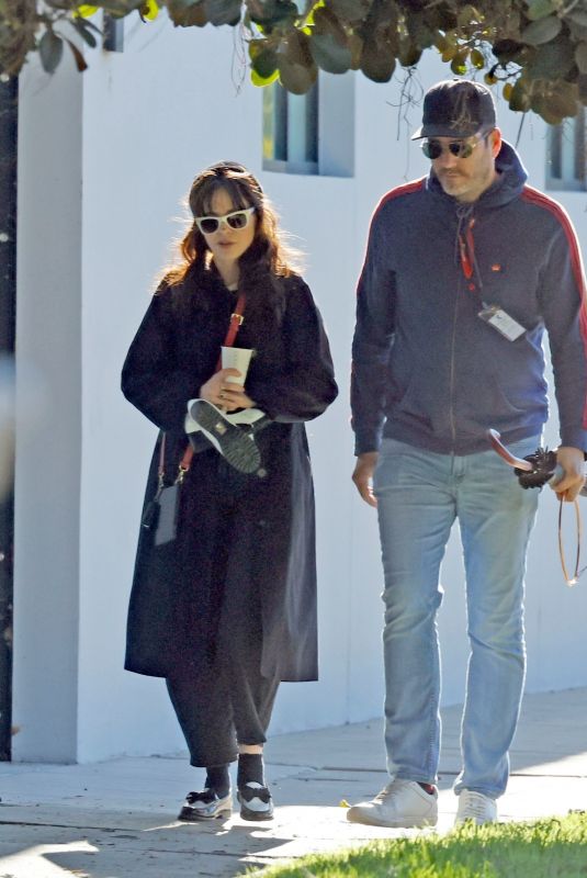 ZOOEY DESCHANEL and Jonathan Scott Out in Los Angeles 10/24/2024