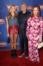 ZSA ZSA and LESLIE ZEMECKIS at Back to the Future Opening Night at Pantages Theatre in Hollywood 11/06/2024