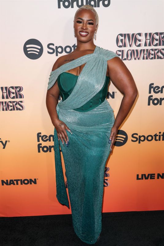 ZYAH BELLE at 3rd Annual Give Her FlowHERS Awards Gala in Los Angeles 11/08/2024
