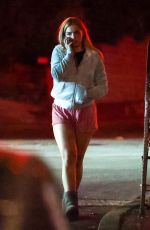 ADDISON RAE Out to Dinner After Attending iHeartRadio Jingle Ball in Los Angeles 12/07/2024