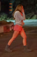 ADDISON RAE Out to Dinner After Attending iHeartRadio Jingle Ball in Los Angeles 12/07/2024