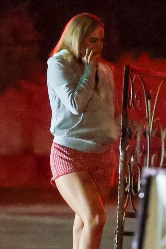 ADDISON RAE Out to Dinner After Attending iHeartRadio Jingle Ball in Los Angeles 12/07/2024