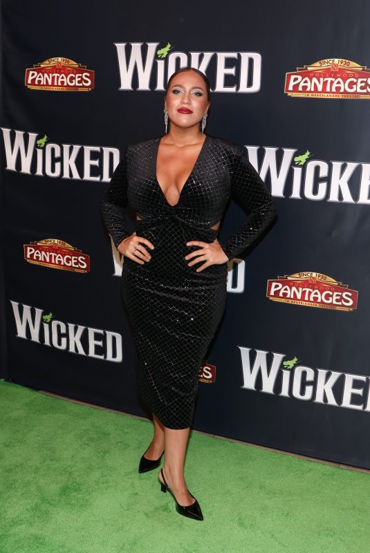 ADELINA MITCHELL at Hollywood Pantages Theatre Los Angeles Opening Night of Wicked: The Musical 12/05/2024