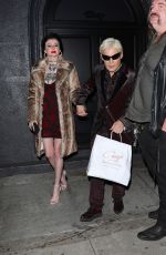 ADRIEN SKYE and Corey Feldman Leaves Craig