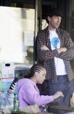 ADWOA ABOAH Out Lunch with Daniel Wheatley in Los Angeles 12/10/2024