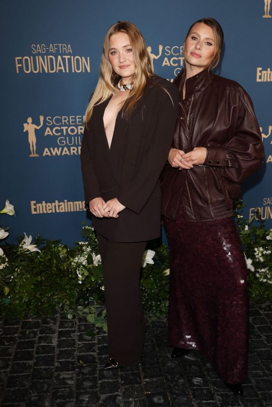 AJ and ALY MICHALKA at 2nd Annual Screen Actor Guild Awards Season Celebration at Chateau Marmont in West Hollywood 12/12/2024