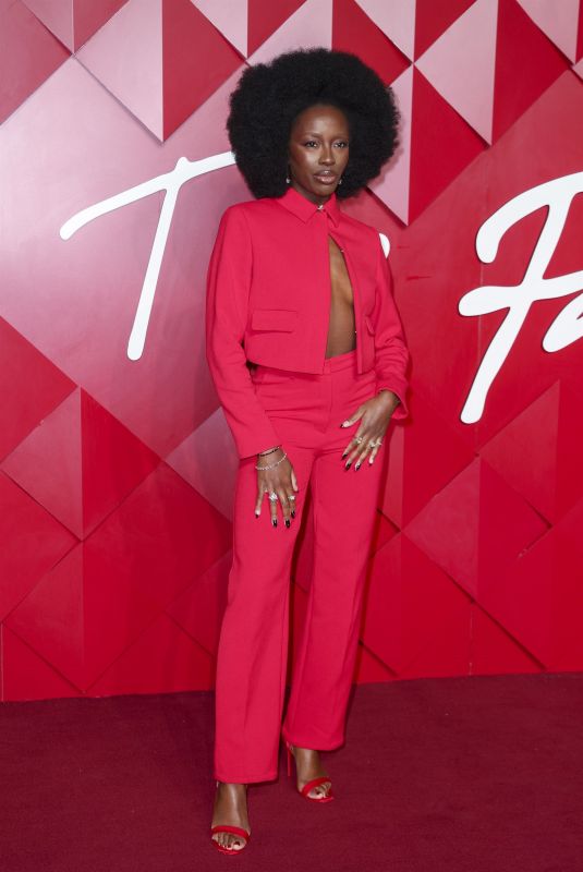AJ ODUDU at Fashion Awards 2024 Presented by Pandora at Royal Albert Hall in London 12/02/2024