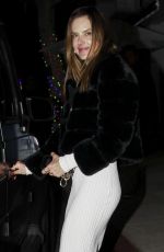 ALESSANDRA AMBROSIO and Her New Boyfriend Buck Palmer Celebrates His Birthday at Mr. Chow in Beverly Hills 12/16/2024