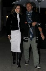 ALESSANDRA AMBROSIO and Her New Boyfriend Buck Palmer Celebrates His Birthday at Mr. Chow in Beverly Hills 12/16/2024