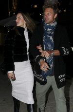 ALESSANDRA AMBROSIO and Her New Boyfriend Buck Palmer Celebrates His Birthday at Mr. Chow in Beverly Hills 12/16/2024