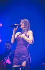 ALESSANDRA AMOROSO Performs on Stage of PalaPartenope for Her Fino a Qui Tour 2024 in Napoli 12/21/2024