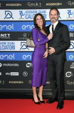 ALESSIA CALCAGNO at Gran Gala del Calcio in Milan 12/02/2024