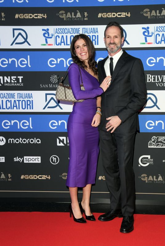 ALESSIA CALCAGNO at Gran Gala del Calcio in Milan 12/02/2024