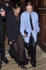 ALEX SCOTT and JESS GLYNNE Arrives at Katy Perry Gig at Central Hall Westminster in London 12/11/2024