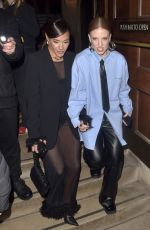ALEX SCOTT and JESS GLYNNE Arrives at Katy Perry Gig at Central Hall Westminster in London 12/11/2024