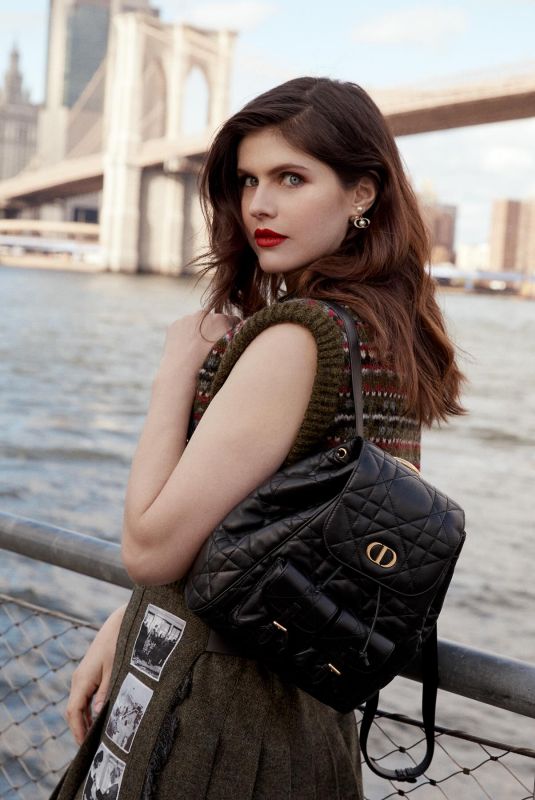 ALEXANDRA DADDARIO for Dior Caro Bag, December 2024