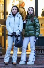 ALEXIA and PORTIA UMANSKY Out Shopping in Aspen 12/23/2024
