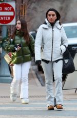 ALEXIA and PORTIA UMANSKY Out Shopping in Aspen 12/23/2024