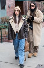 ALEXIA UMANSKY and FARRAH ALDJUFRIE Out Shopping in Aspen 12/23/2024