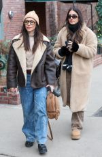 ALEXIA UMANSKY and FARRAH ALDJUFRIE Out Shopping in Aspen 12/23/2024