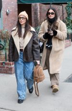 ALEXIA UMANSKY and FARRAH ALDJUFRIE Out Shopping in Aspen 12/23/2024