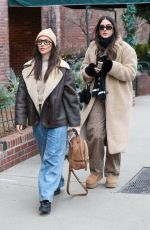 ALEXIA UMANSKY and FARRAH ALDJUFRIE Out Shopping in Aspen 12/23/2024