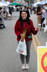 ALEXIS IACONO Out at the Studio City FGarmers Market 12/22/2024
