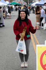 ALEXIS IACONO Out at the Studio City FGarmers Market 12/22/2024