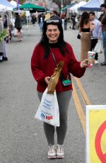 ALEXIS IACONO Out at the Studio City FGarmers Market 12/22/2024