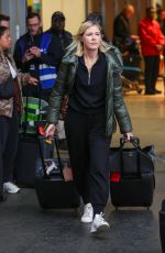 ALI ASTALL Arrives at Heathrow Airport in London 12/11/2024