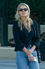 ALI LARTER Leaves a Meeting in Brentwood 12/09/2024