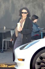 ALIA SHAWKAT Out for Morning Coffee in Los Angeles 12/06/2024