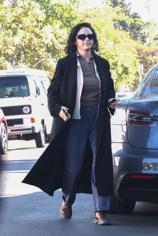 ALIA SHAWKAT Out for Morning Coffee in Los Angeles 12/06/2024