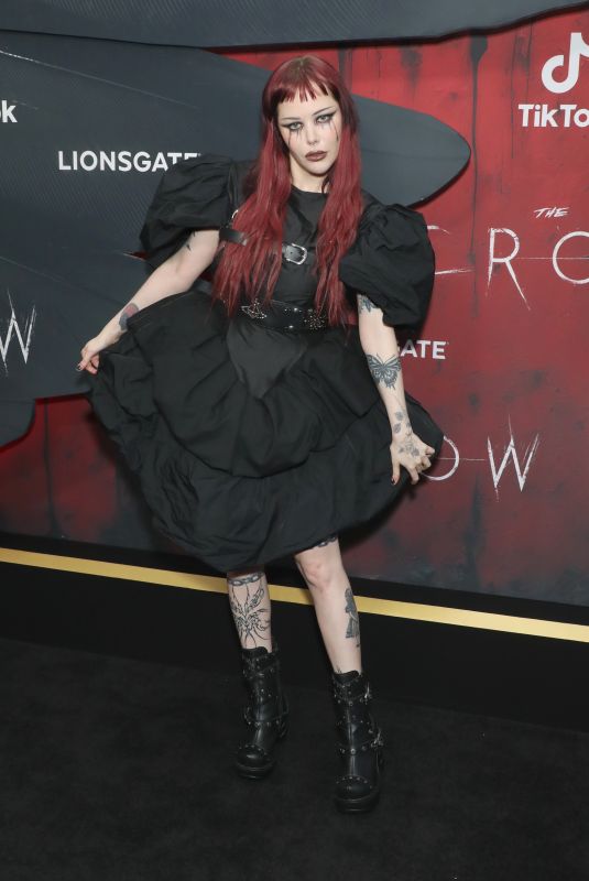 ALICE GLASS at The Crow Premiere in New York 08/20/2024