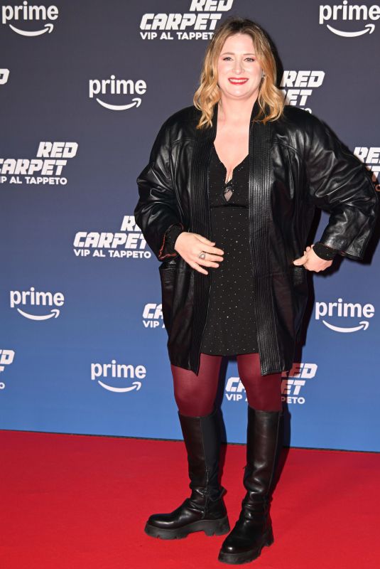 ALICE MANGIONE at Red Carpet – Vip Al Tappeto in Milan 12/17/2024