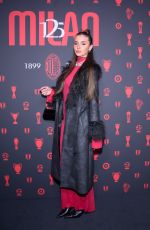 ALICE PEREGO at 125th Anniversary of Football Team AC Milan party at Armani Theatre in Milan 12/16/2024