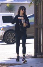 ALISON BRIE Leaves Private Gym in Los Angeles 12/17/2024