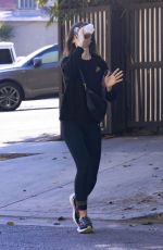 ALISON BRIE Leaves Private Gym in Los Angeles 12/17/2024