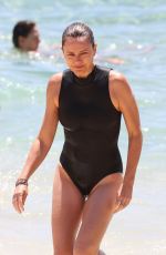ALLISON LANGDON in Swimsuit at Bronte Beach in Sydney